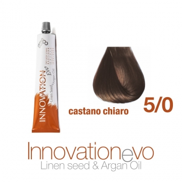 Farba na vlasy s arganovým olejom BBcos Innovation EVO 5/0 100 ml