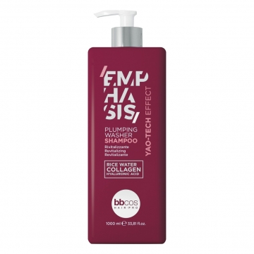 Vyživujúci vlasový šampón BBcos Emphasis Plumping Yao Tech 1000 ml